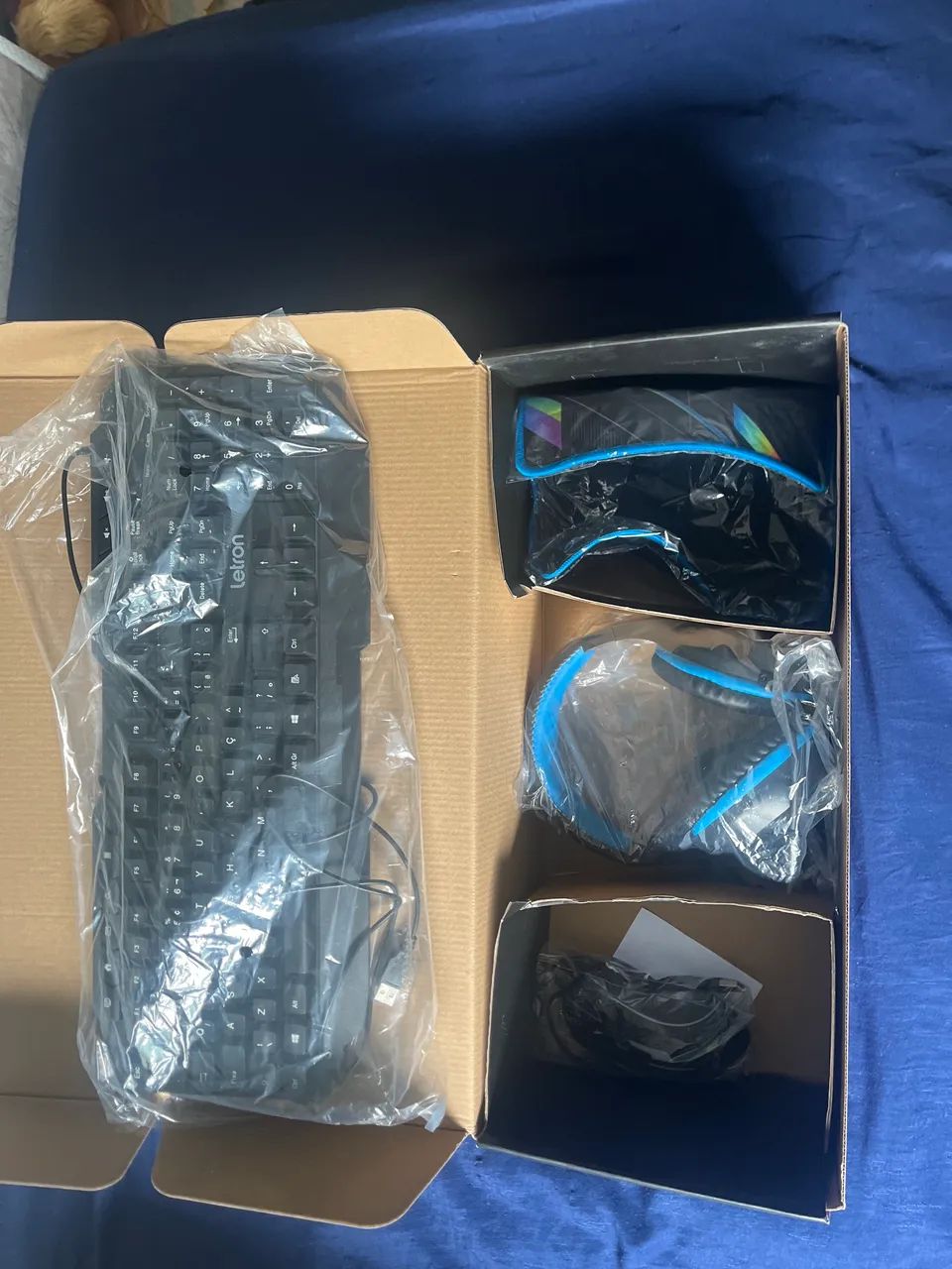 Kit periféricos Letron 4 em 1  - Foto 3