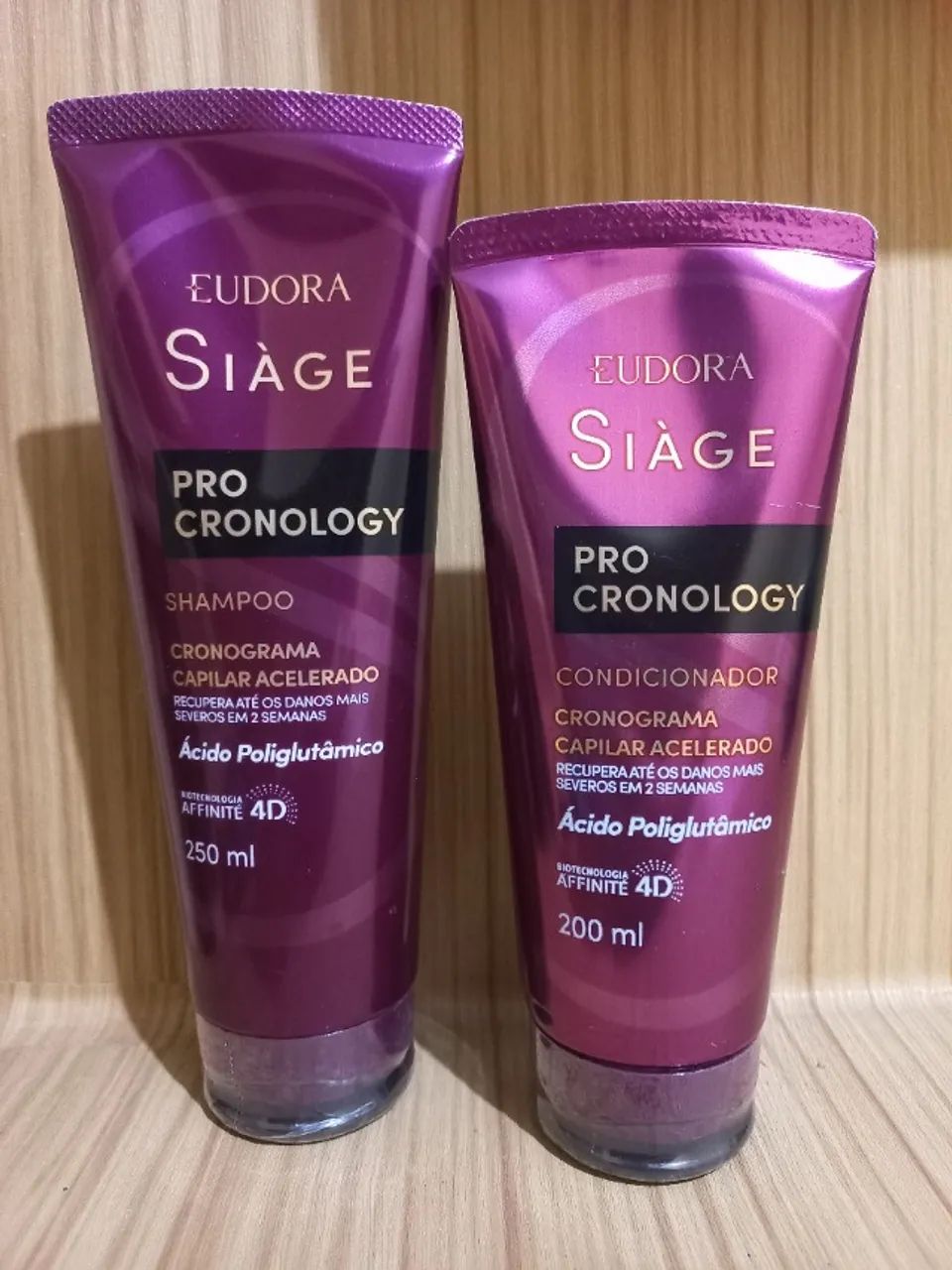Shampoo e condicionador Eudora