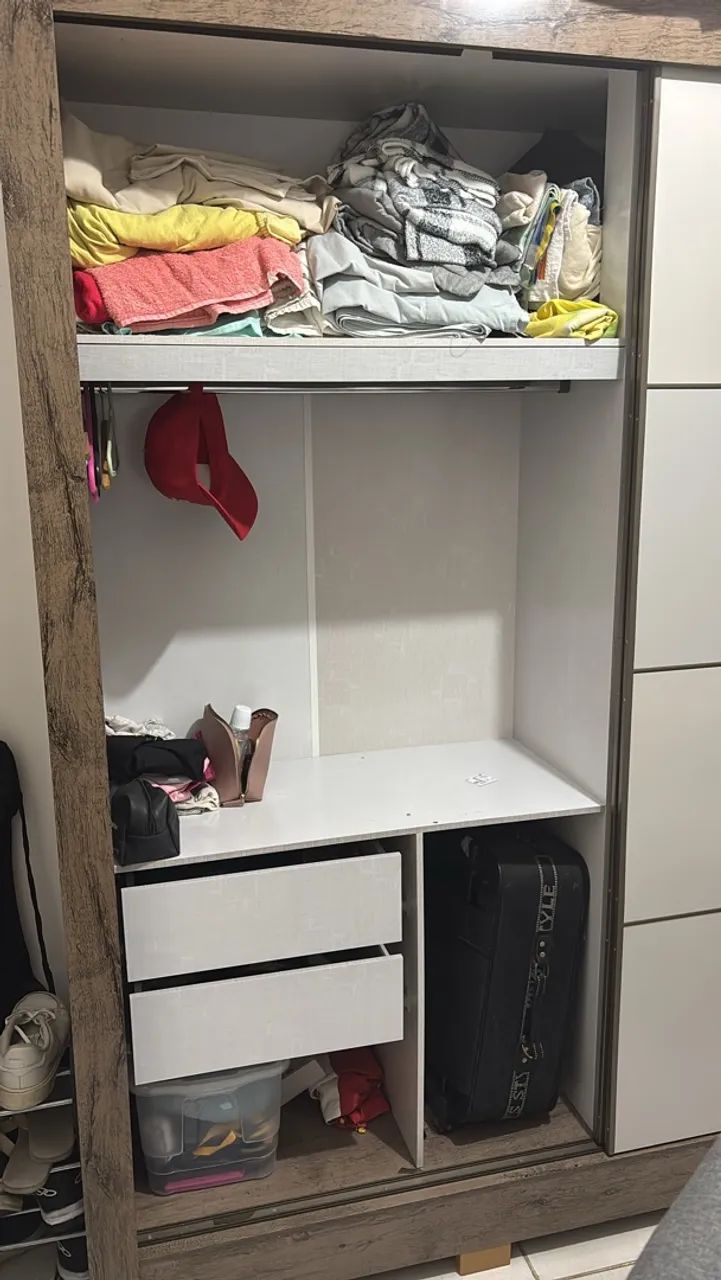 Guarda roupa casal 6 meses de uso  - Foto 2