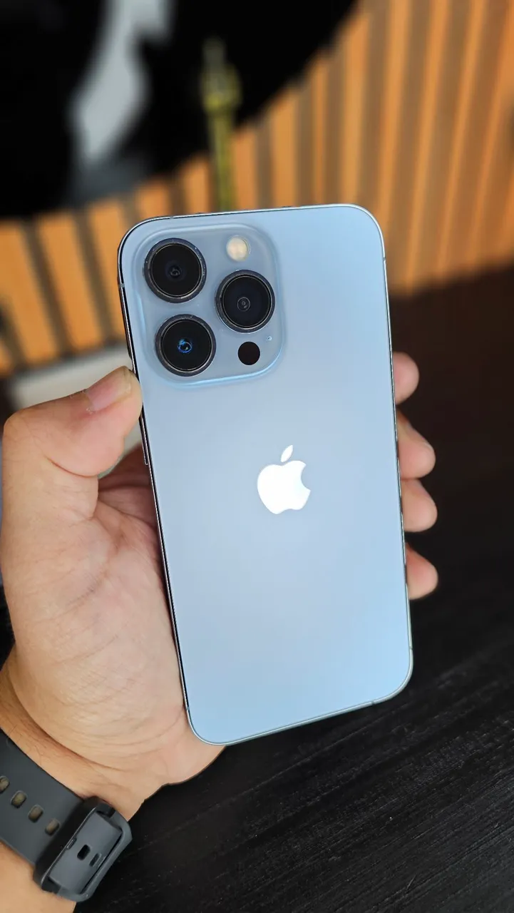 IPhone 13 Pro Max 256gb - Sierra Blue - Celulares e Smartphones