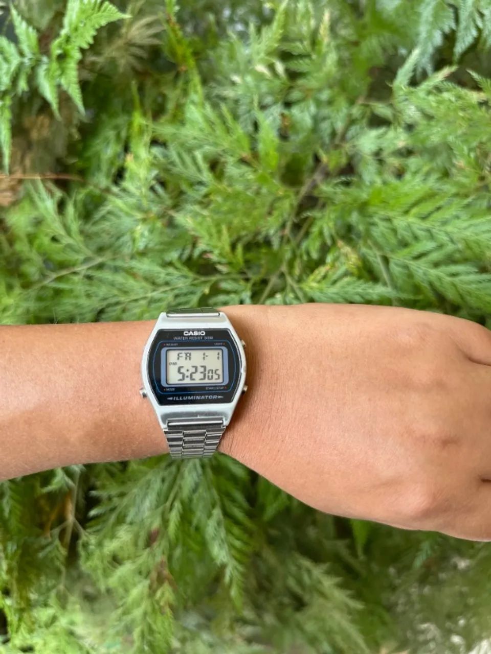 Relógio Casio Vintage B640W Prata - Original - Foto 2