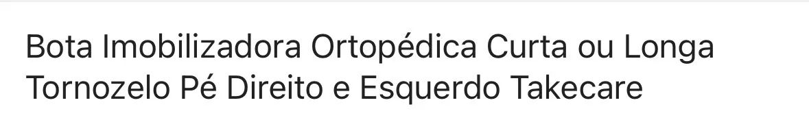 Bota ortopédica  - Foto 4