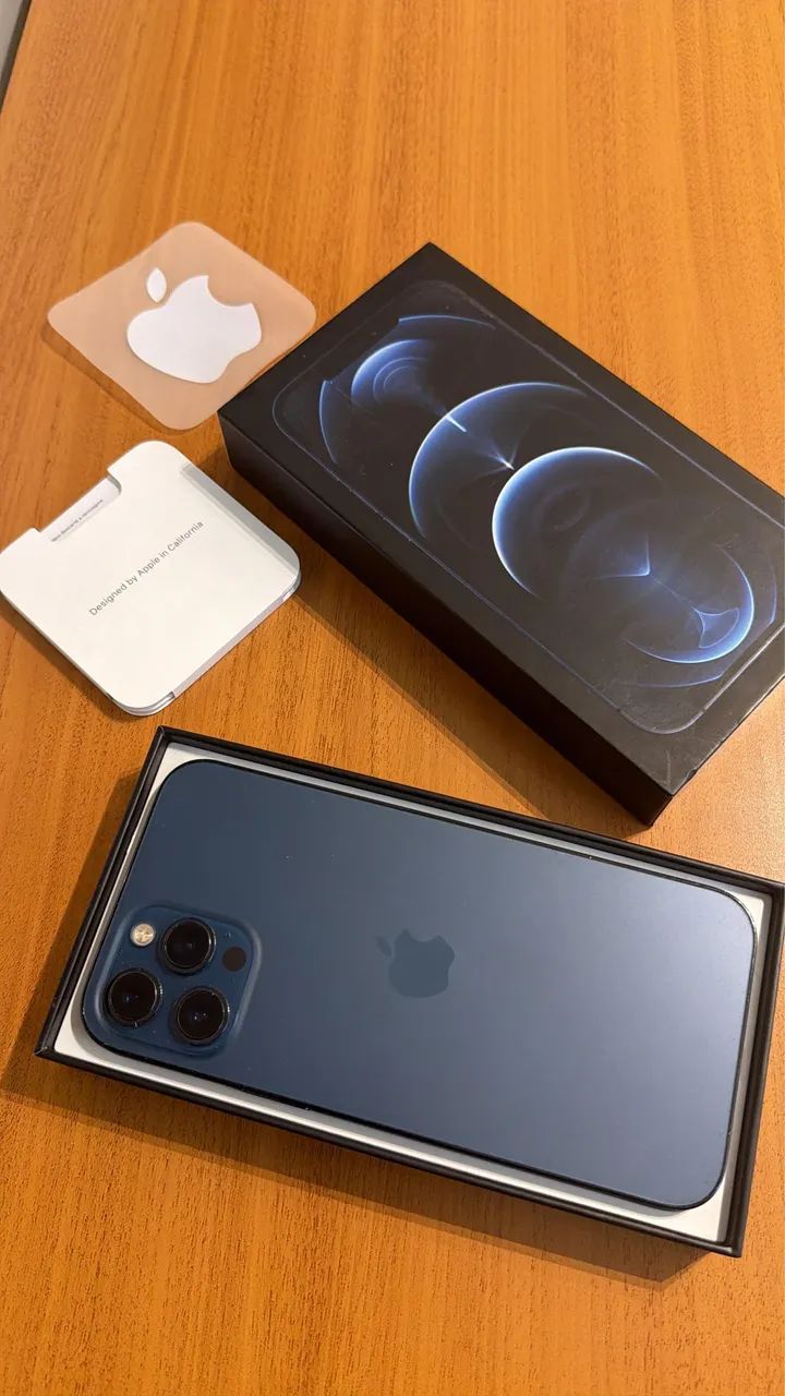 iPhone 12 Pro Max Azul 128GB - Celulares e Smartphones - Norte