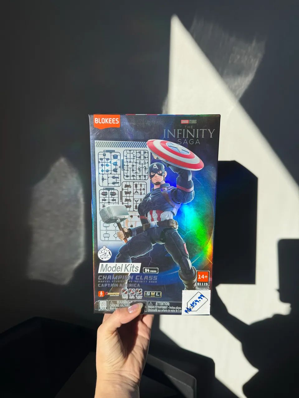Blokees Capitão América Marvel Infinity Saga