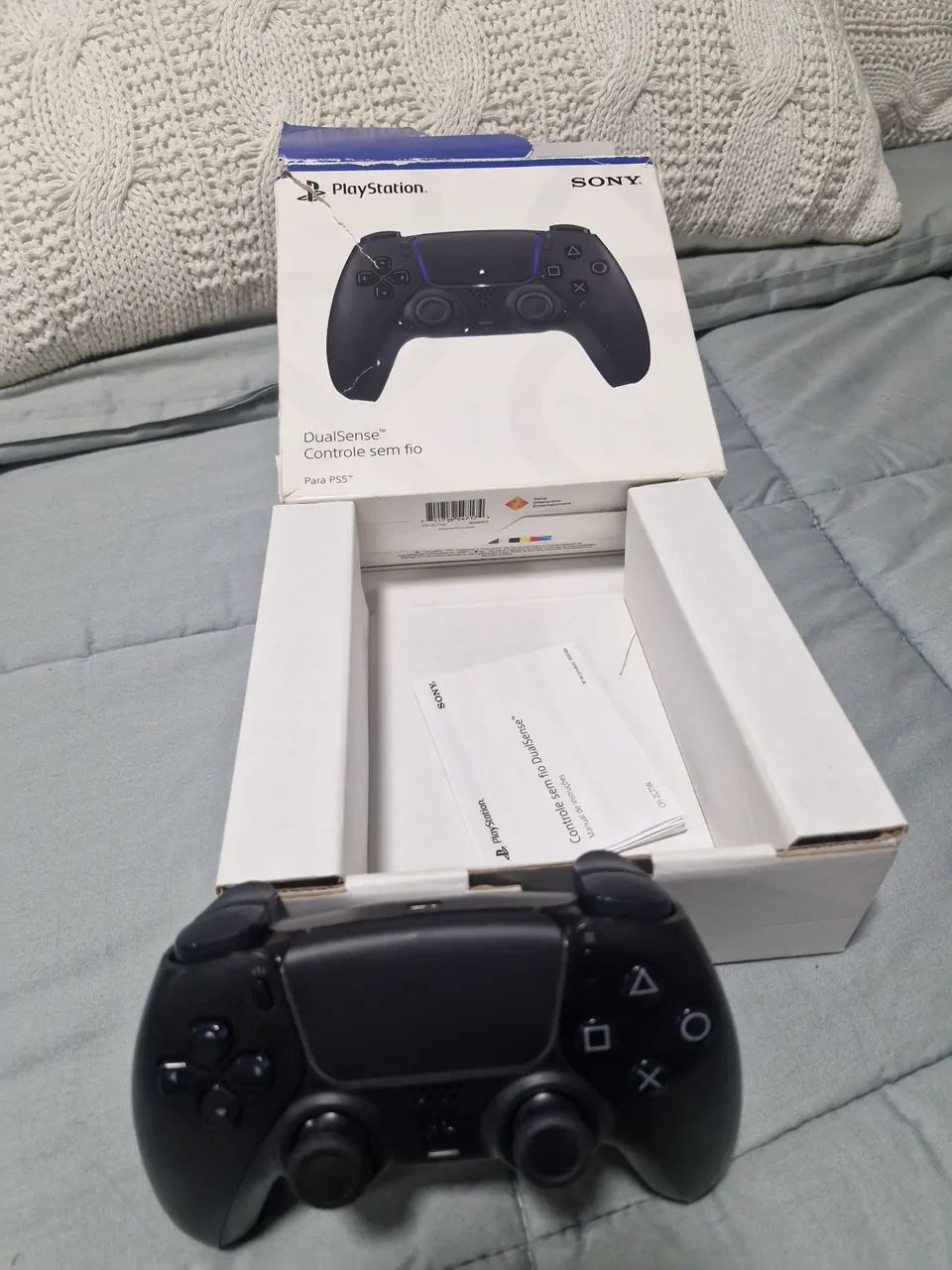 Controle Playstation 5 Preto - Foto 3