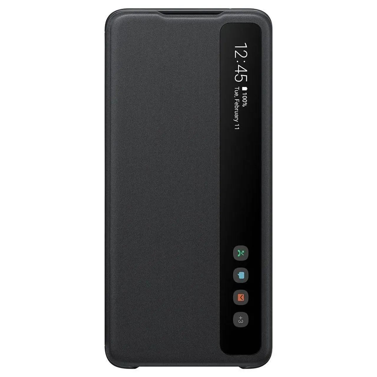 Capa Clear View Cover original para Samsung Galaxy S20