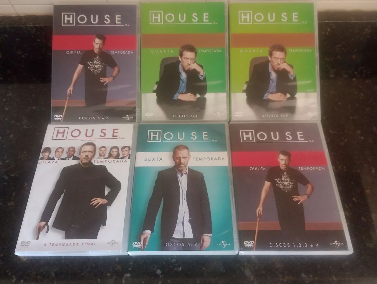 House - 1 a 8 Temporadas (Caixa Box) em dvd (usado) - Foto 4