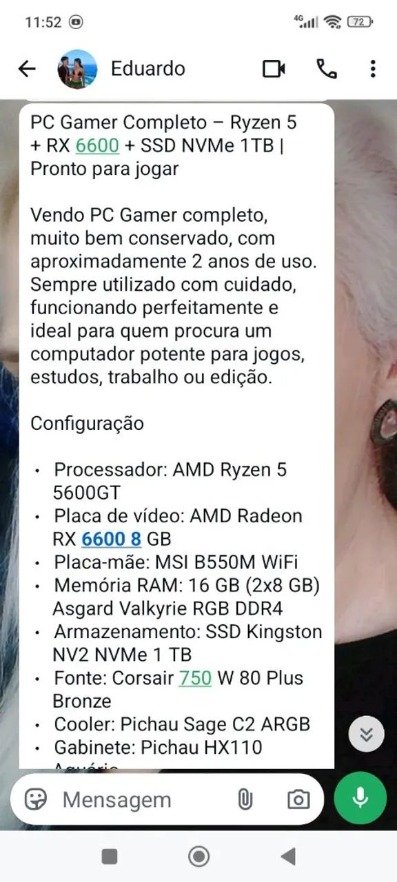 PC gamer completo. - Foto 4