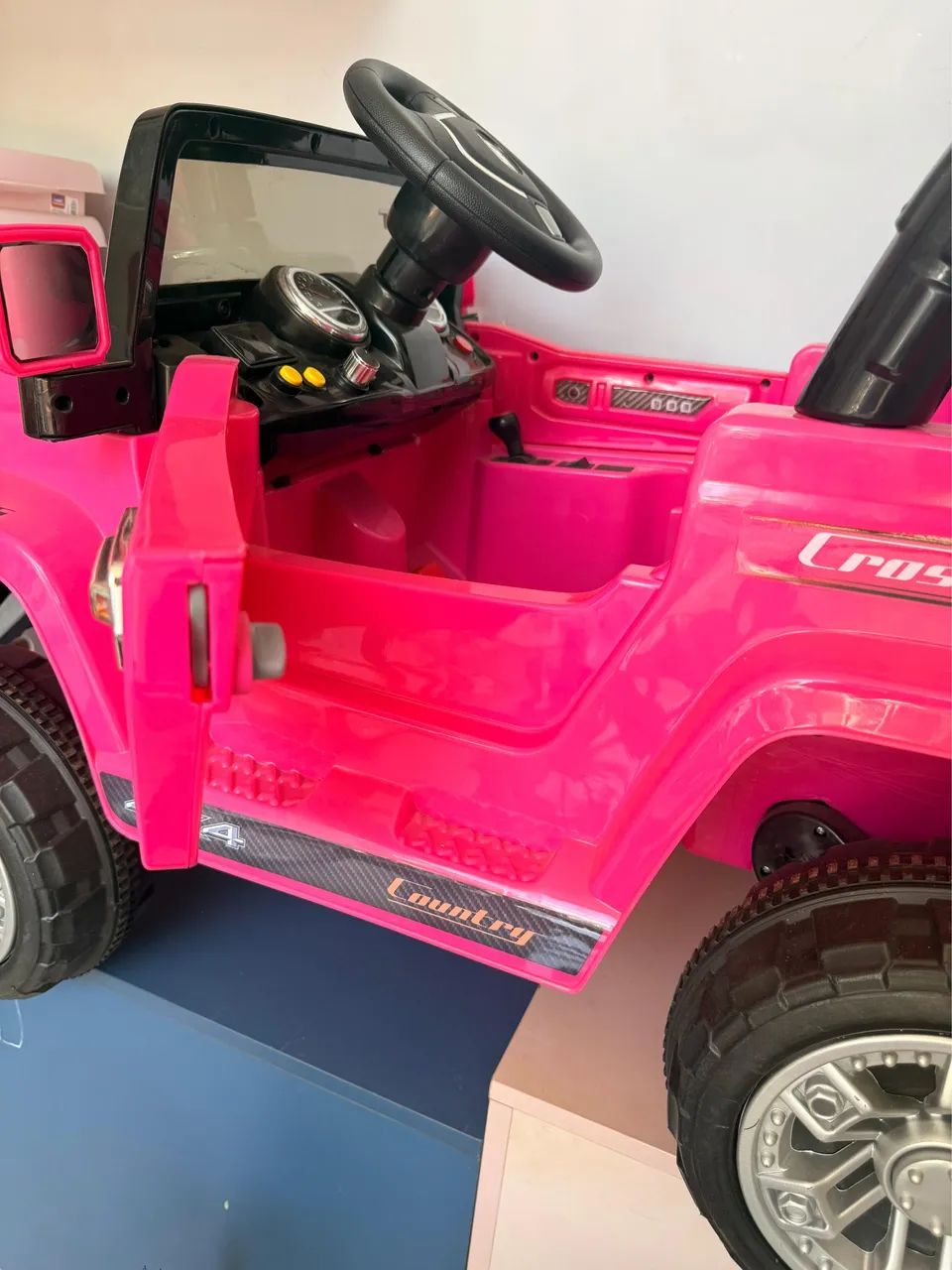 Jipe Elétrico infantil (rosa) - Foto 2