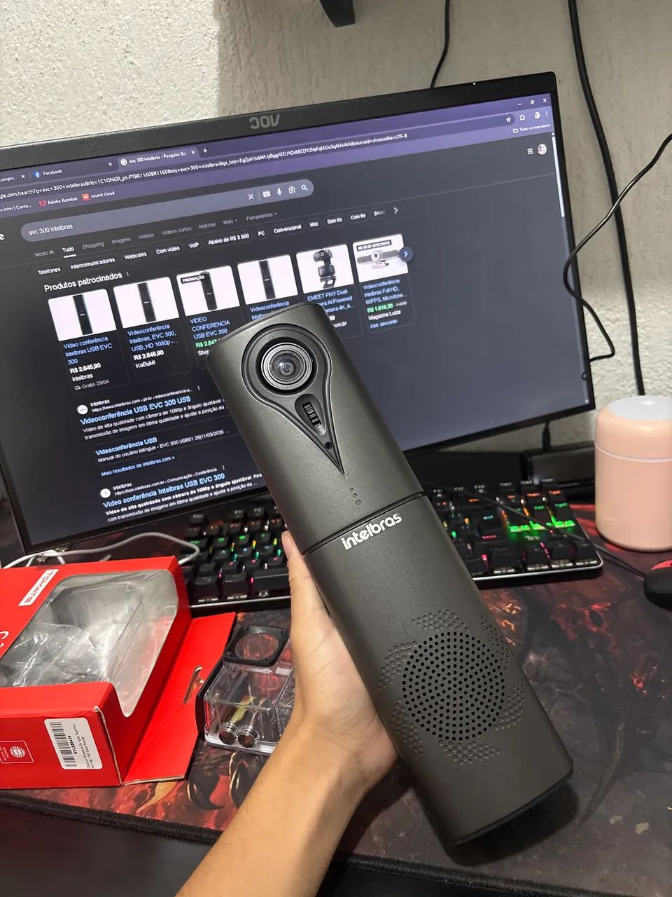 EVC 300 video conferência 