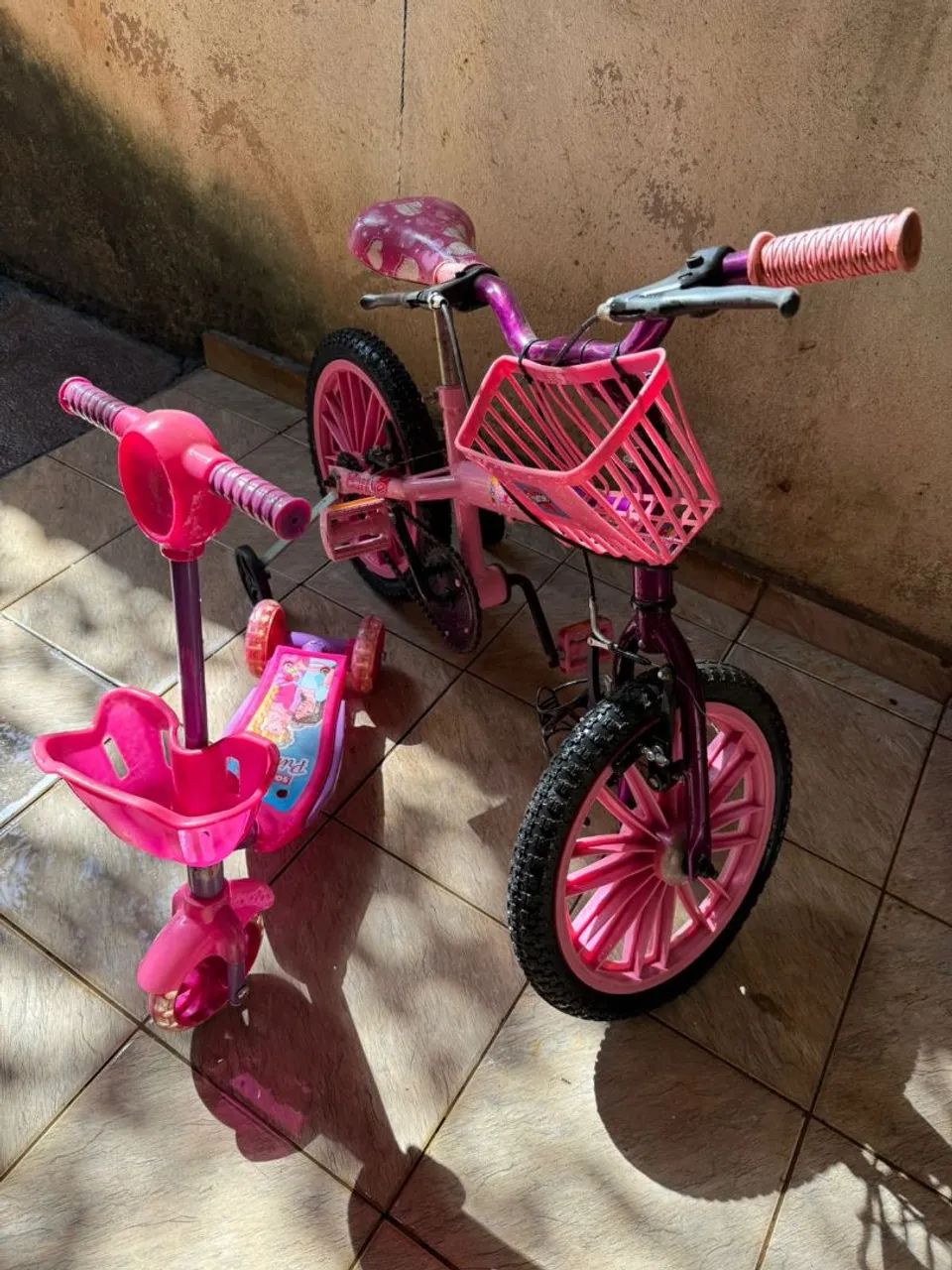 Bicicleta com o patinete $ - Foto 2