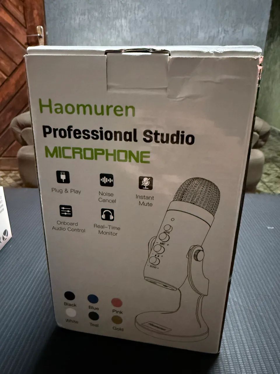 Microfone Profissional de Estúdio Haomuren - Novo - Foto 2