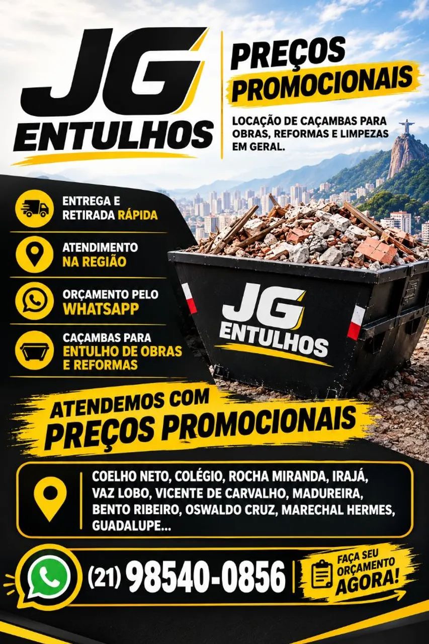 ALUGUEL DE CAÇAMBAS 