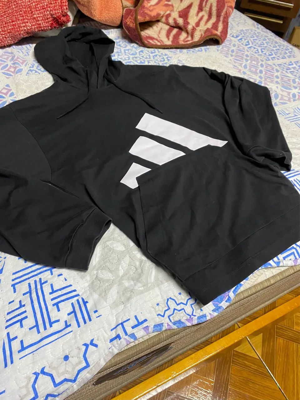 Moletom Adidas Leve Com Capuz Masculino  - Foto 3