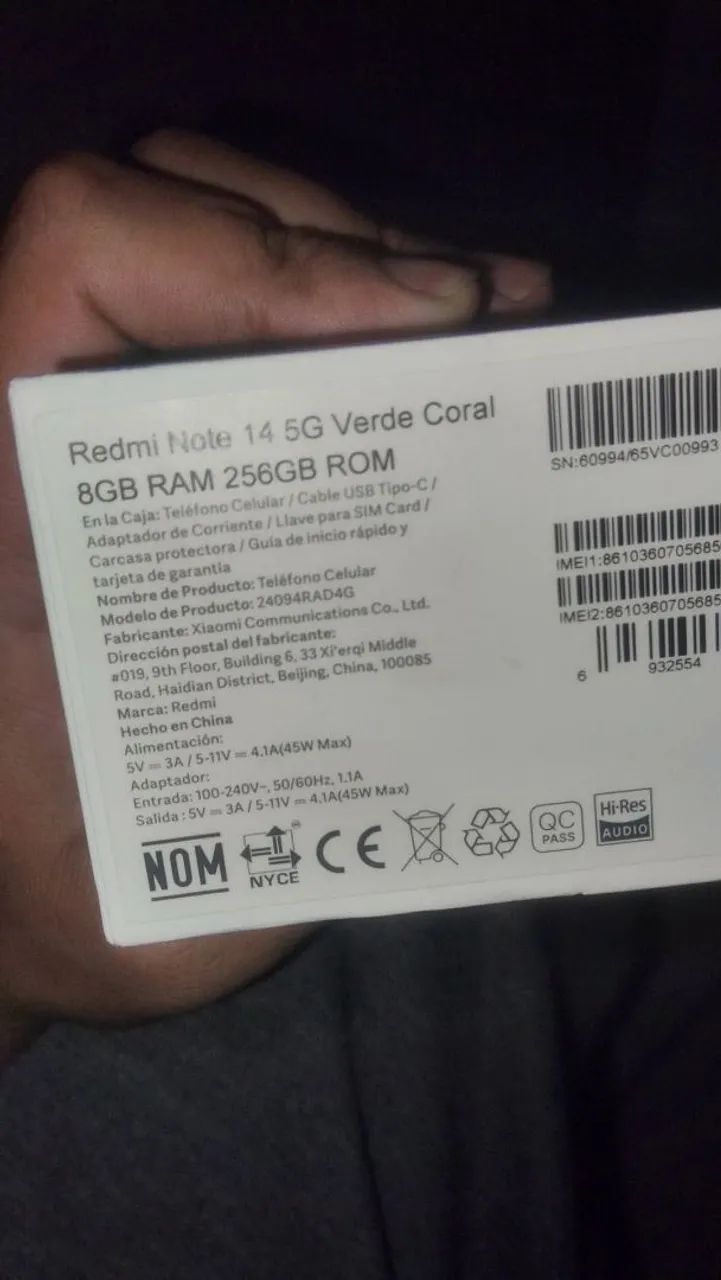 Xiaomi redmi note 14 5G de 256 gigas - Foto 3