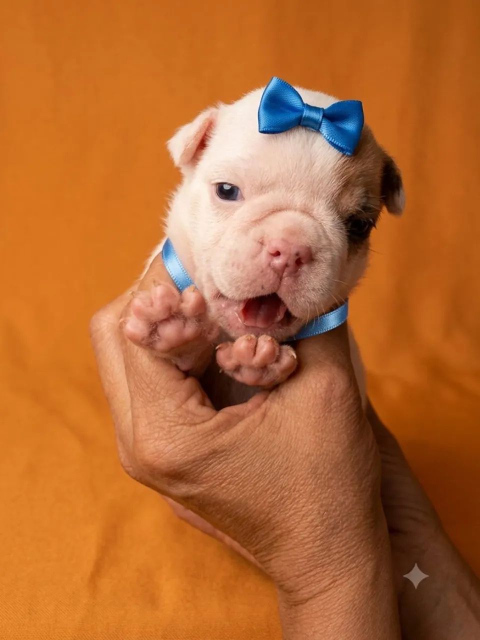 Buldogue  inglês  bco femea e macho - Foto 4