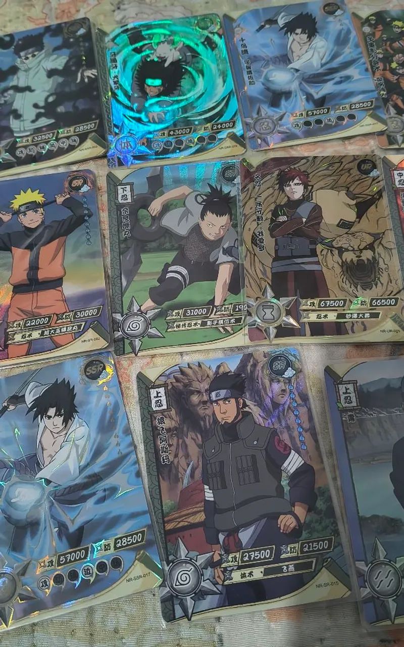 Cards Naruto Kayou, SR,SSR, UR - Foto 5