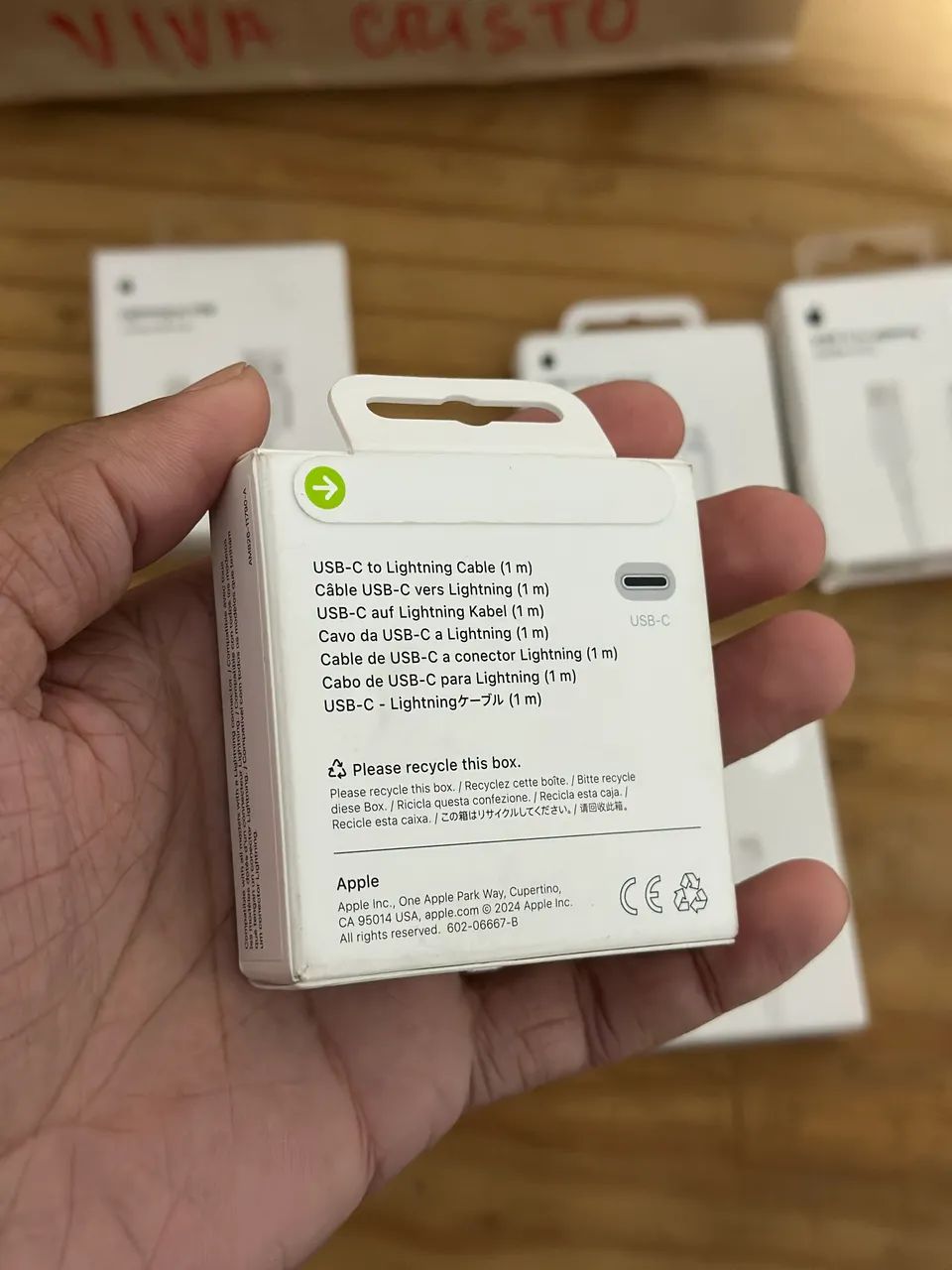 Cabo Carregador Iphone USB C/ Lightning  - Foto 3