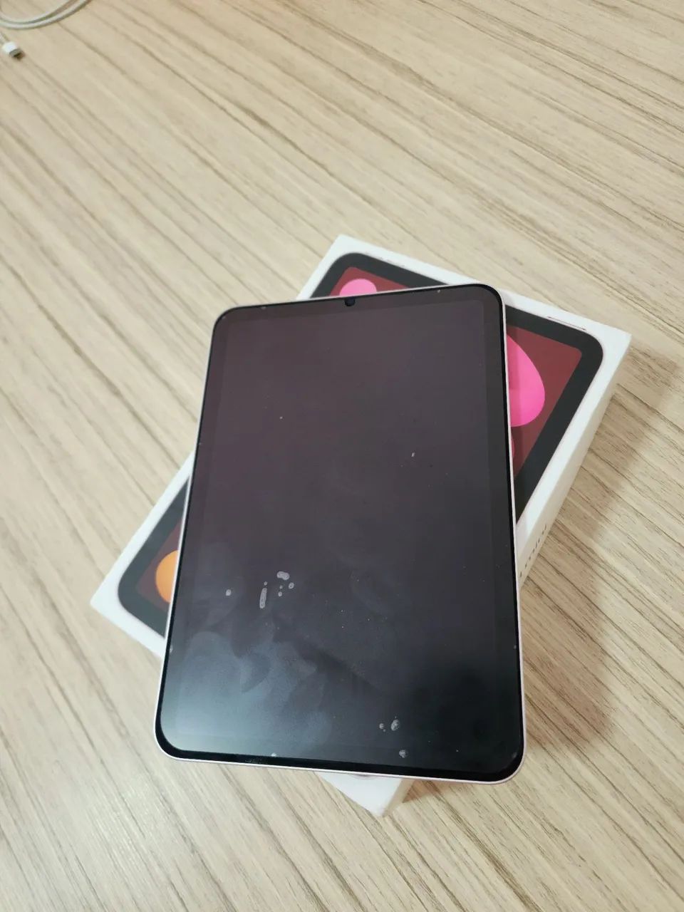 iPad Mini 6 64GB Rose + Apple Pencil 2ª Geração | Impecável