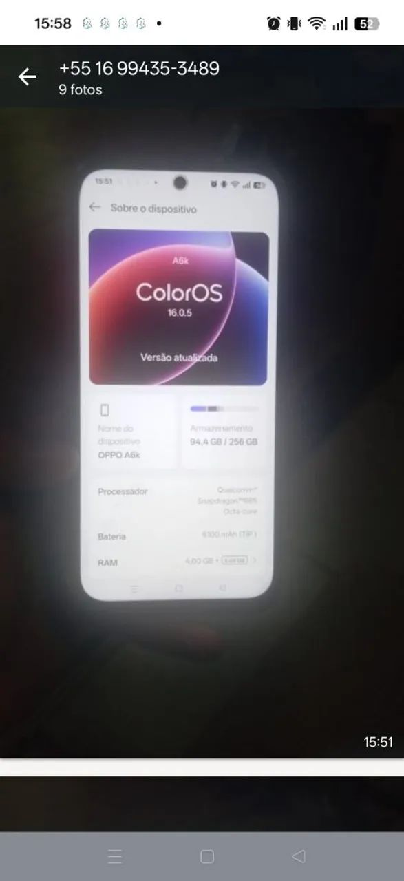 Celular OPPO a6k  - Foto 4
