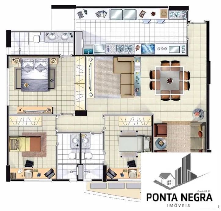 Thiago de Mello, 110m2, Dom Pedro - Foto 4