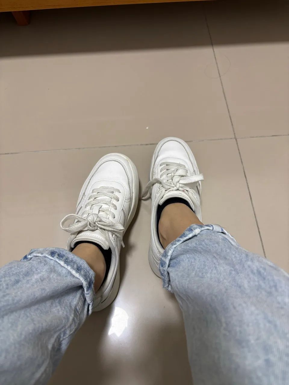 Tênis Zara Branco 36 - Foto 5