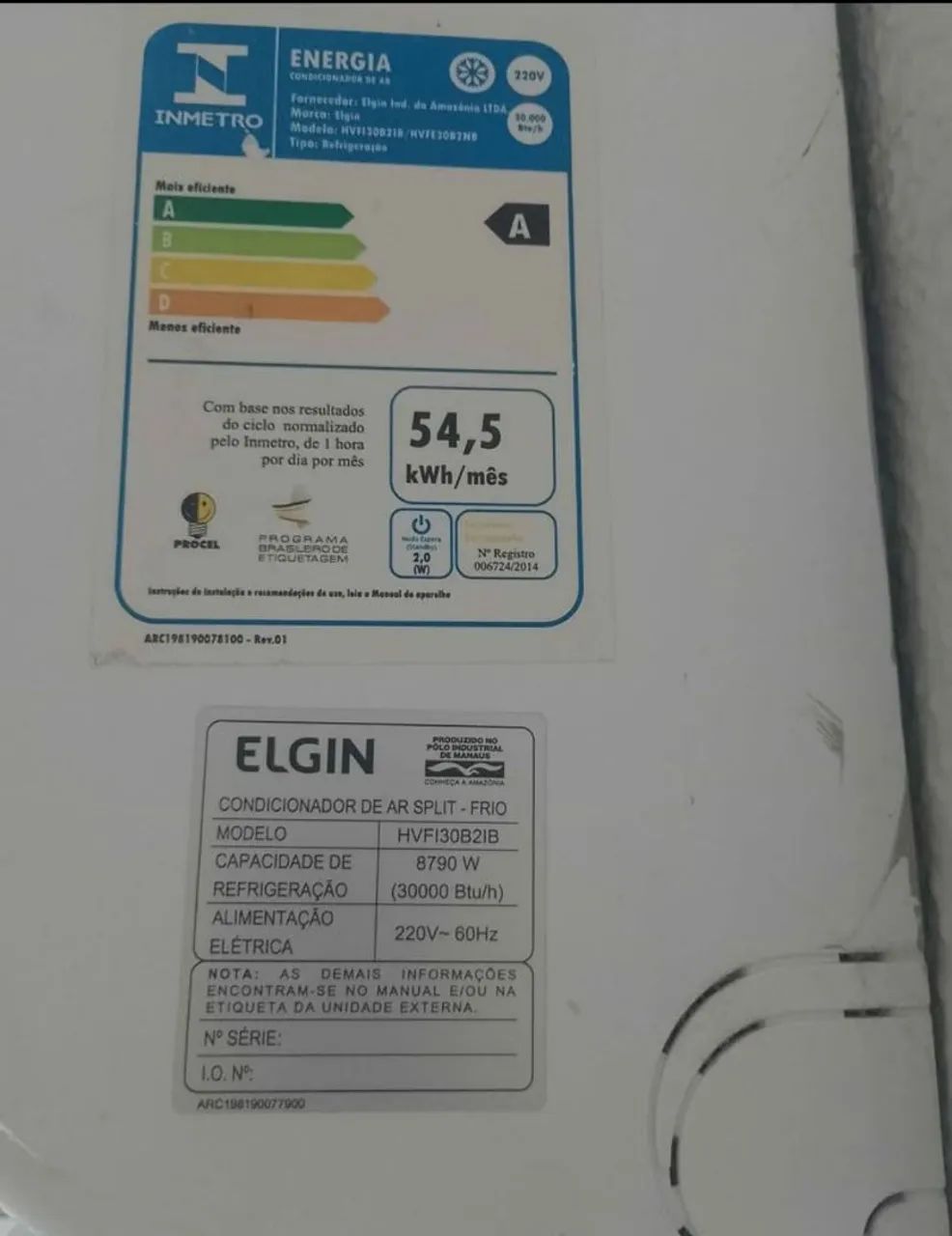 Ar condicionado 30mil BTUs  - Foto 3