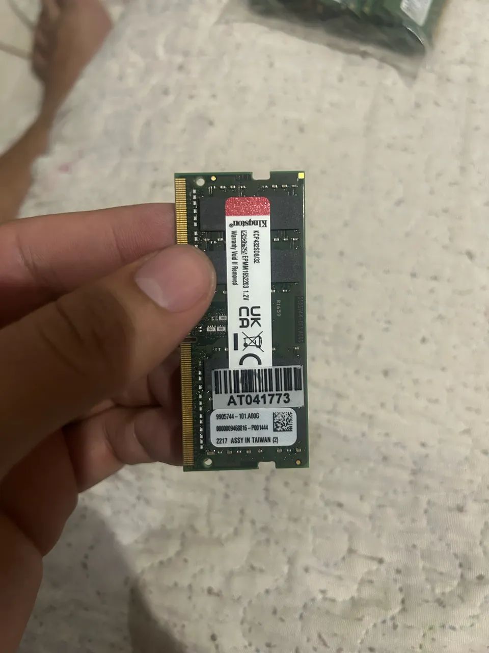 Memória ram ddr4 32gigas kingston - Foto 2