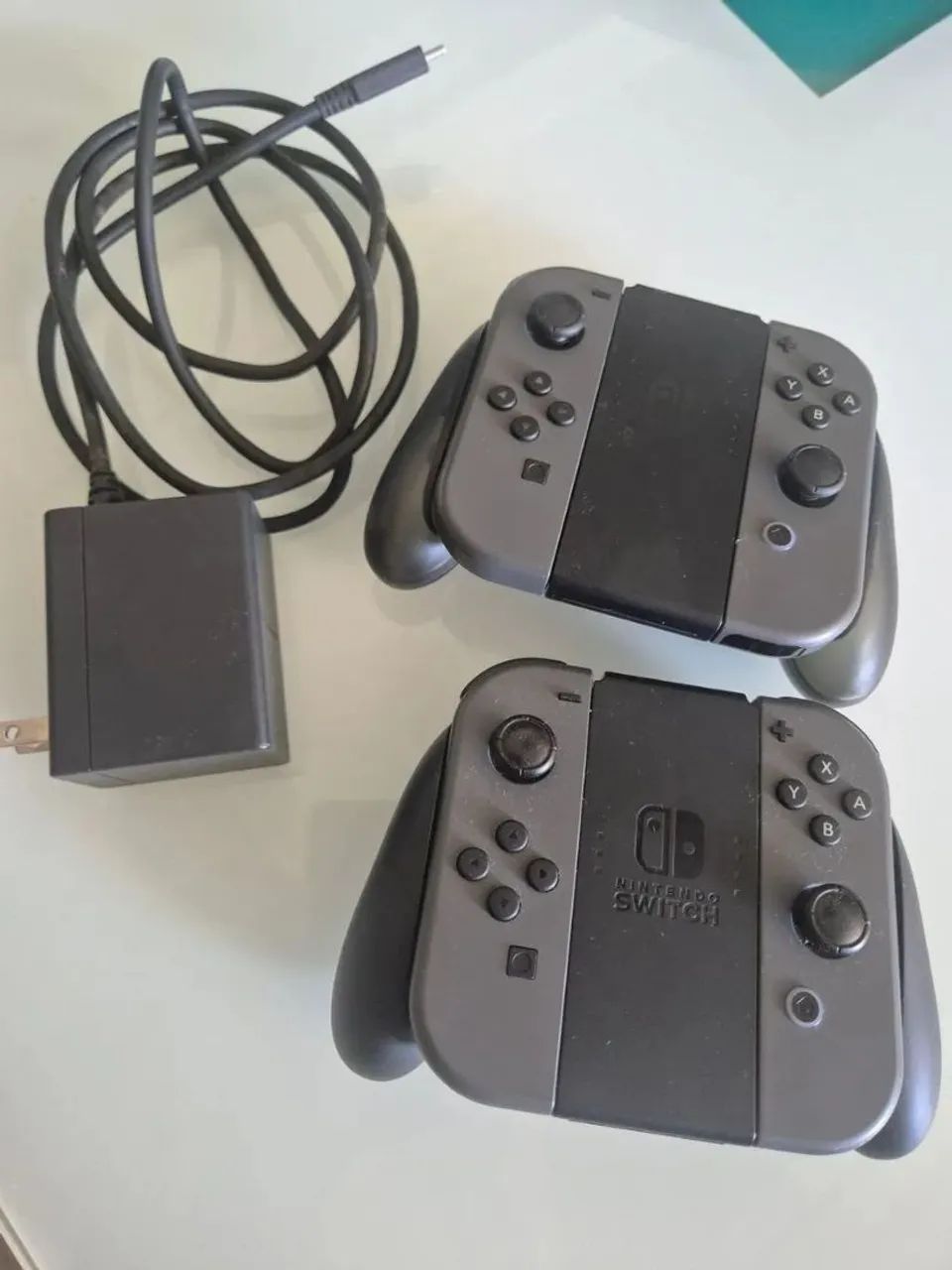 Nintendo Switch - Joycon extras e cartão SD de 512gb - Foto 3