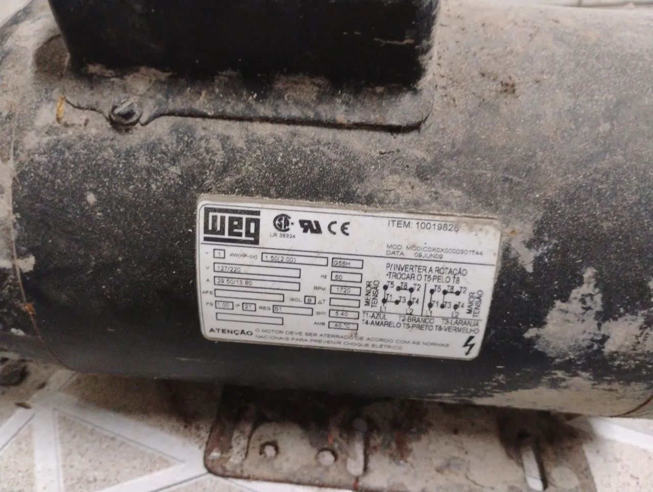 Motor para betoneira - Foto 4