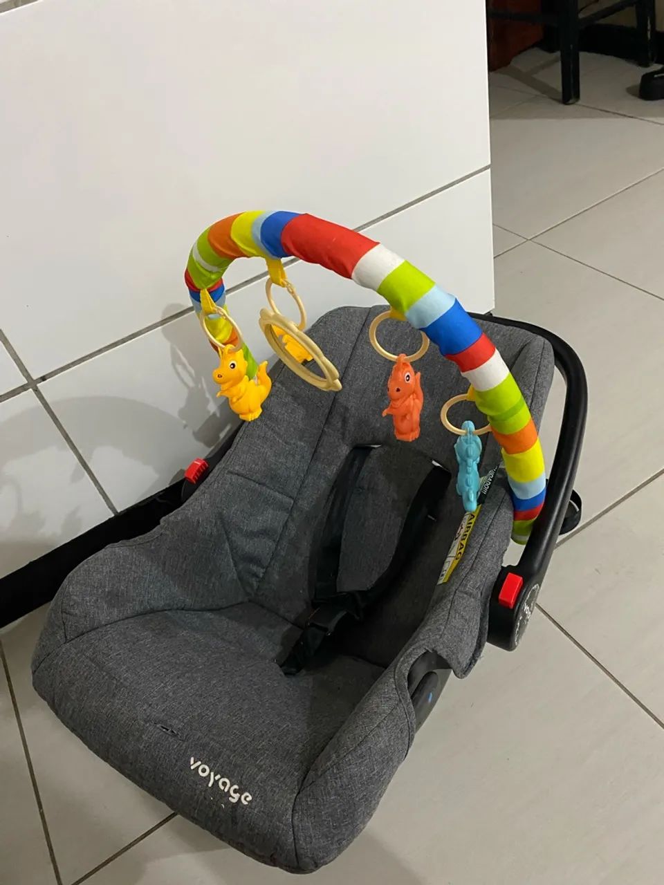 Bebê conforto com móbile  - Foto 3