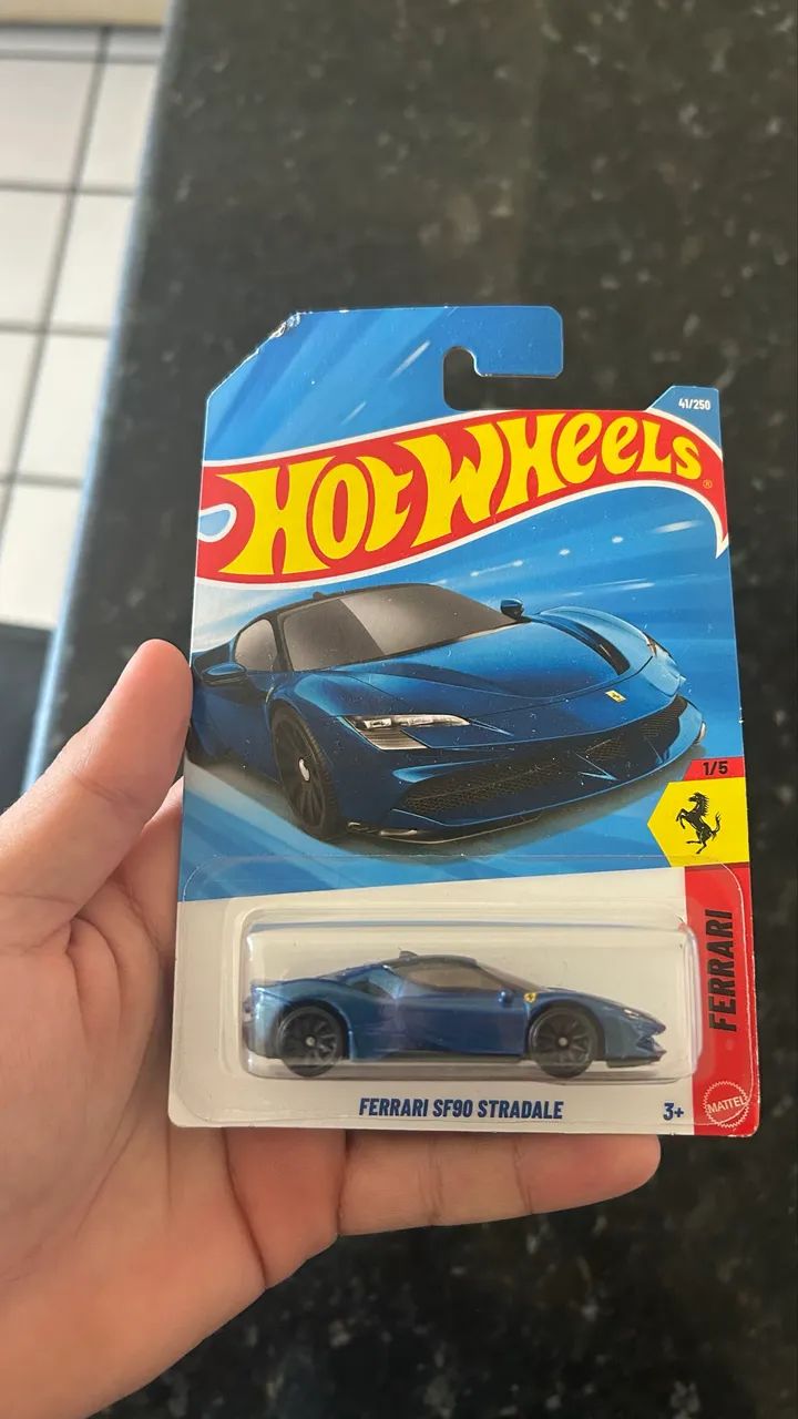 HotWheels Ferrari Stradale Azul