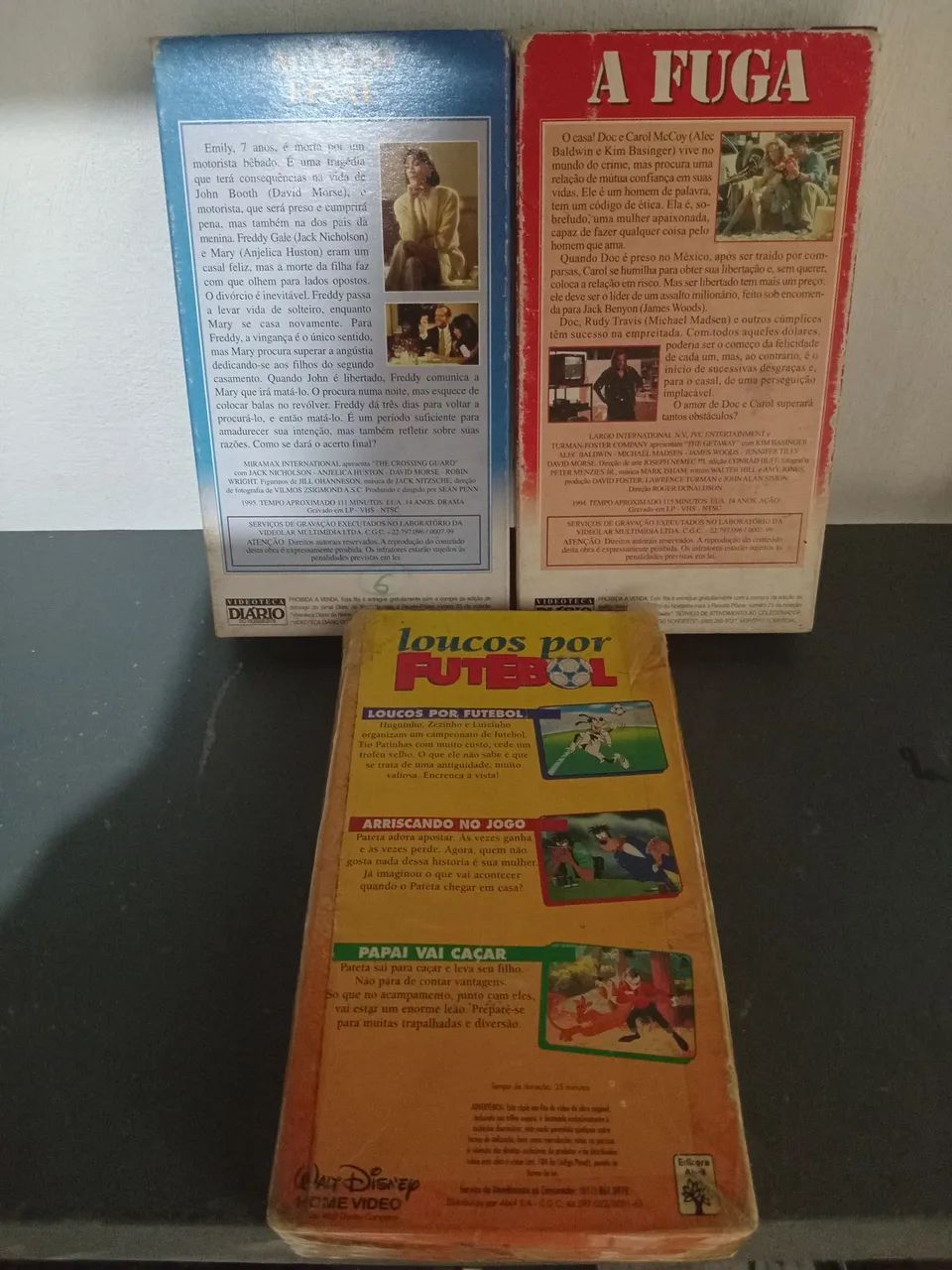 03 fitas VHS - Foto 2
