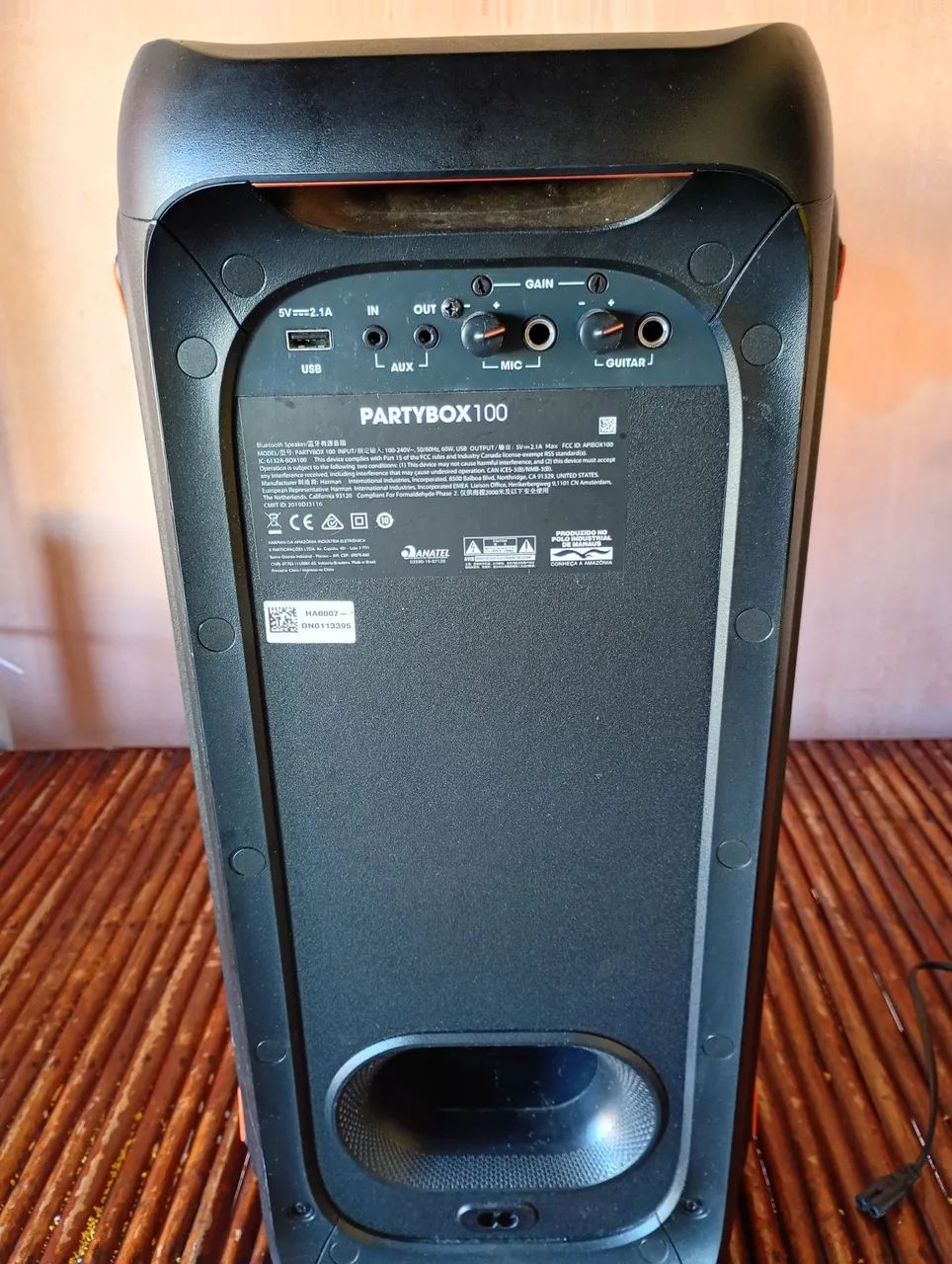 Caixa de som JBL Partbox 100 - Foto 4