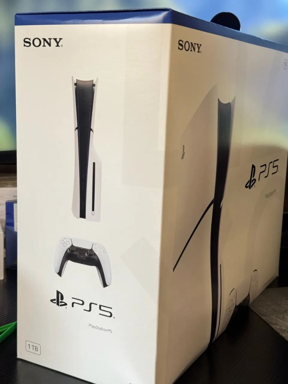  Console Sony PlayStation 5 Slim Com Leitor 1TB PS5 - Foto 3