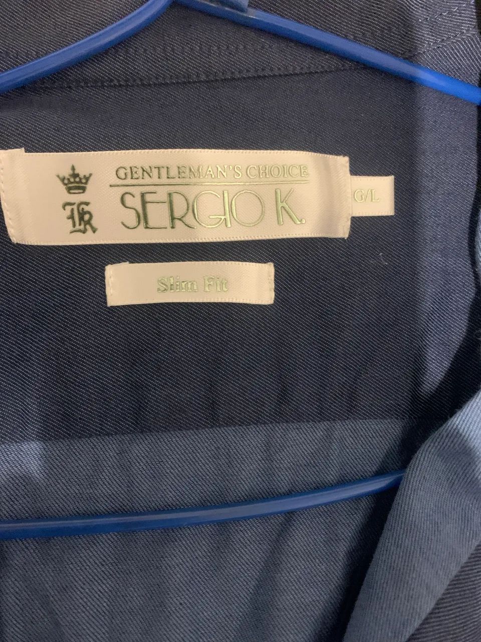Camisa social Sérgio K Slim Fit G/L original executivo  - Foto 2