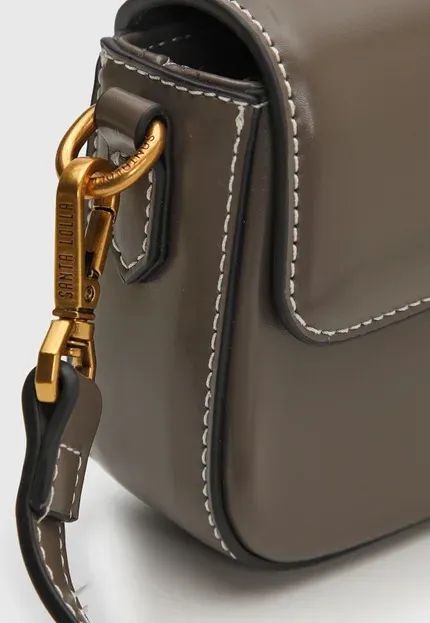 Bolsa Santa Lolla Nova - marrom (acinzentado) - Foto 4
