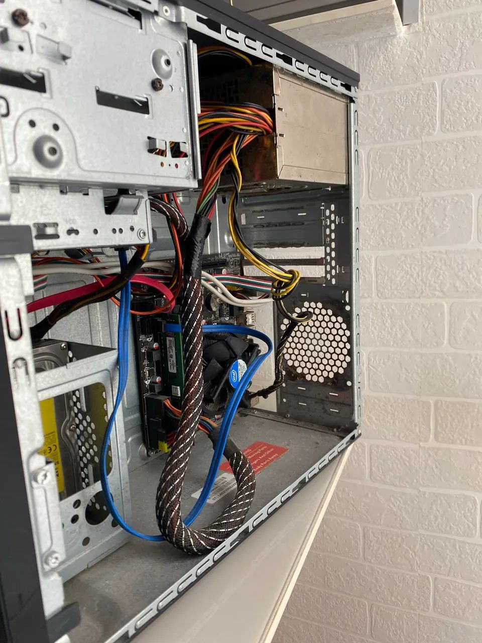 Computador HP Compaq Intel Core Duo, com SSD recém trocado de 240 GB - Foto 2