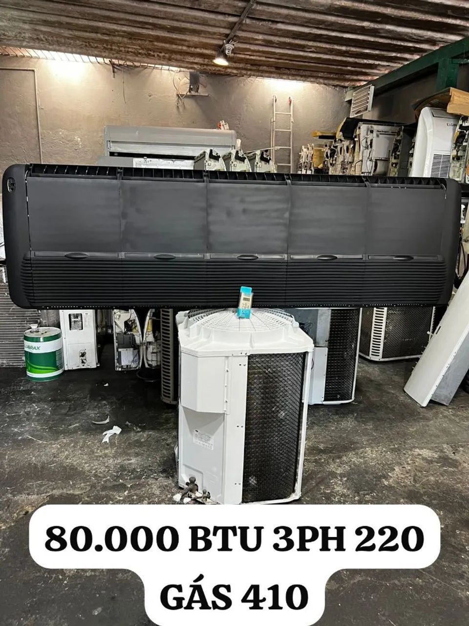 Ar condicionado de 80 mil btus