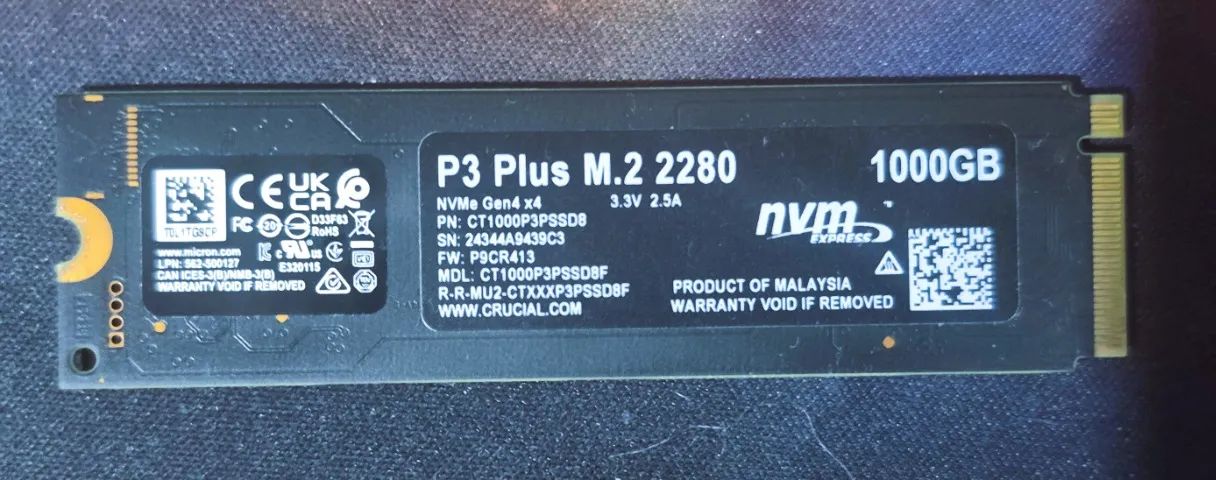 SSD 1TB NVME (Oportunidade)