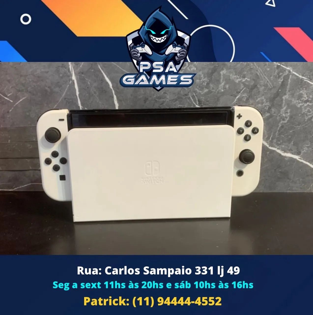 Nintendo Switch Oled Desbloqueado  - Foto 2