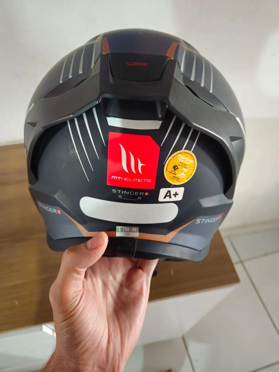 Capacete MT Stinger 2 - Foto 3