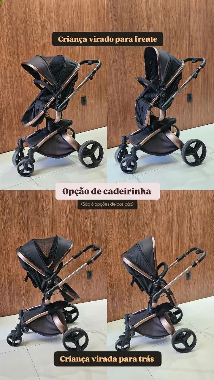 Carrinho de bebe (Galzerano) - Foto 4