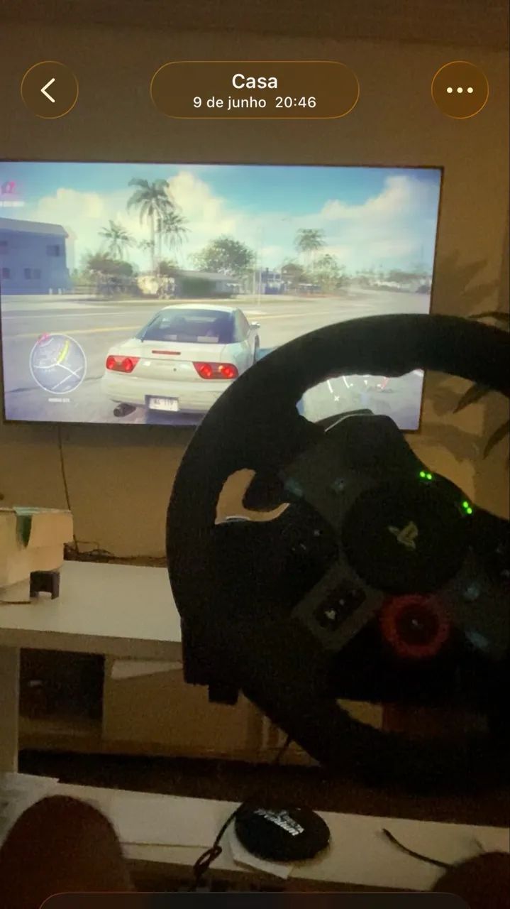 Volante logitech - Foto 3