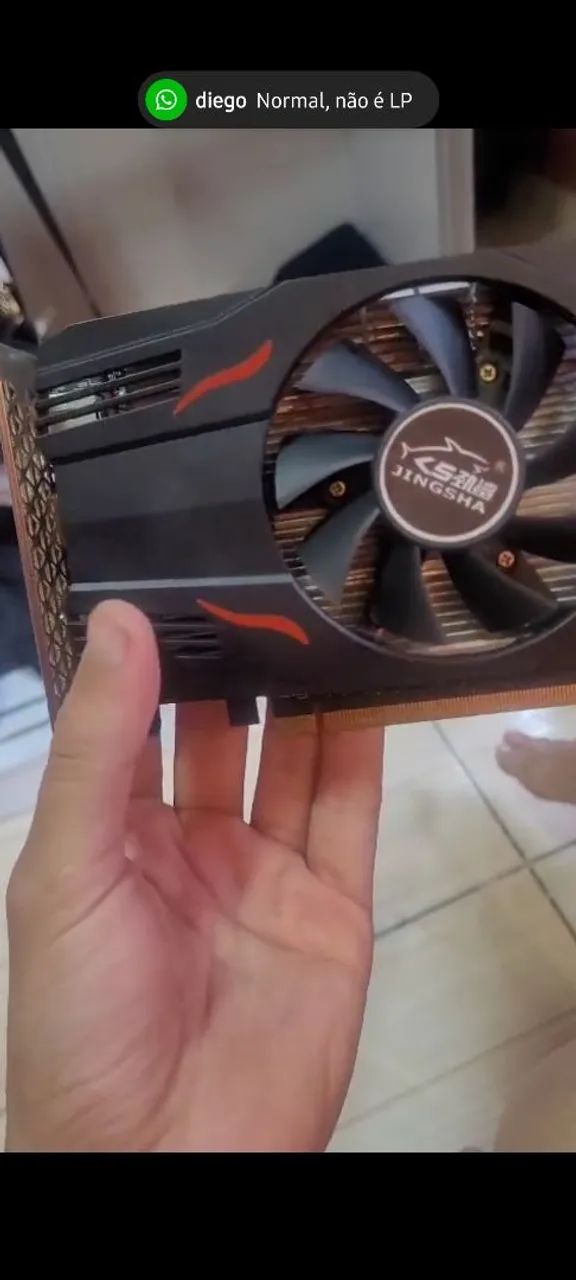 RX 550 4GB VENDENDO POIS NÃO DEU NO MEU PC