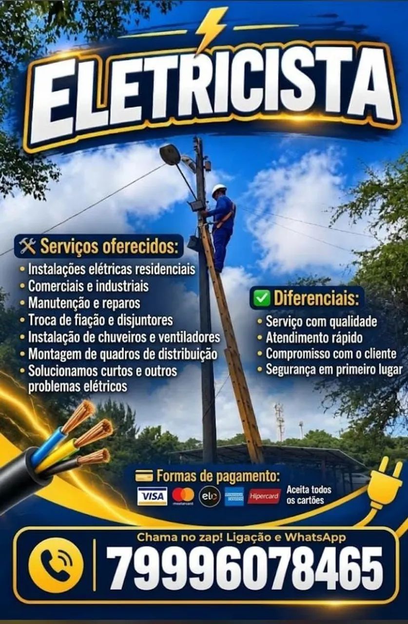 Instalador de ventiladores de teto e parede