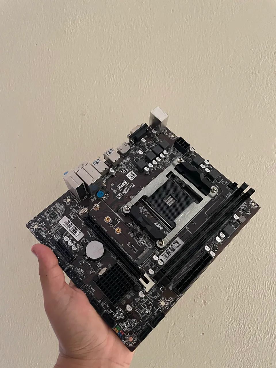 Placa mãe + Fonte 