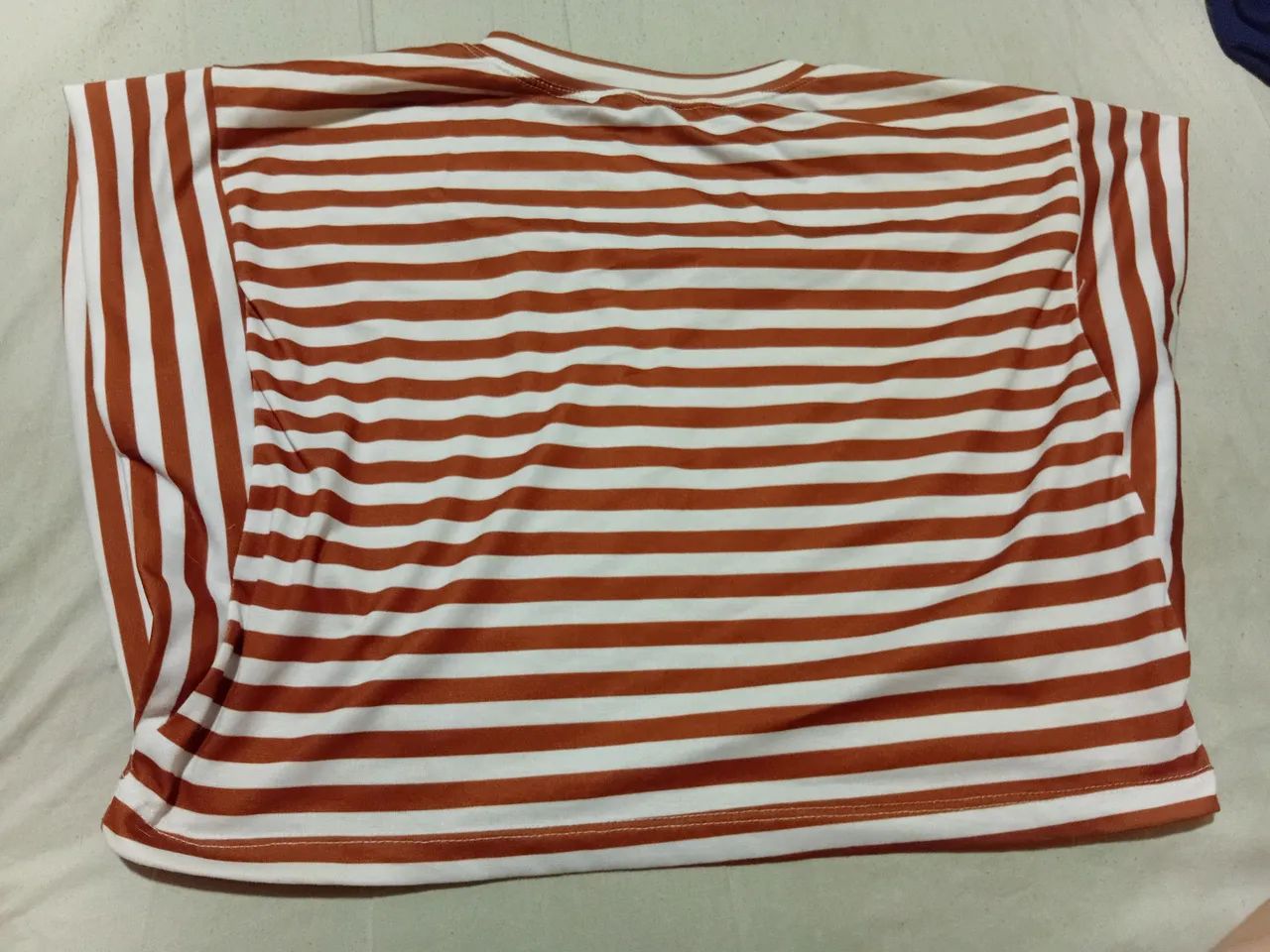 Camisa listrada tam. Único (P ao G) - Foto 3