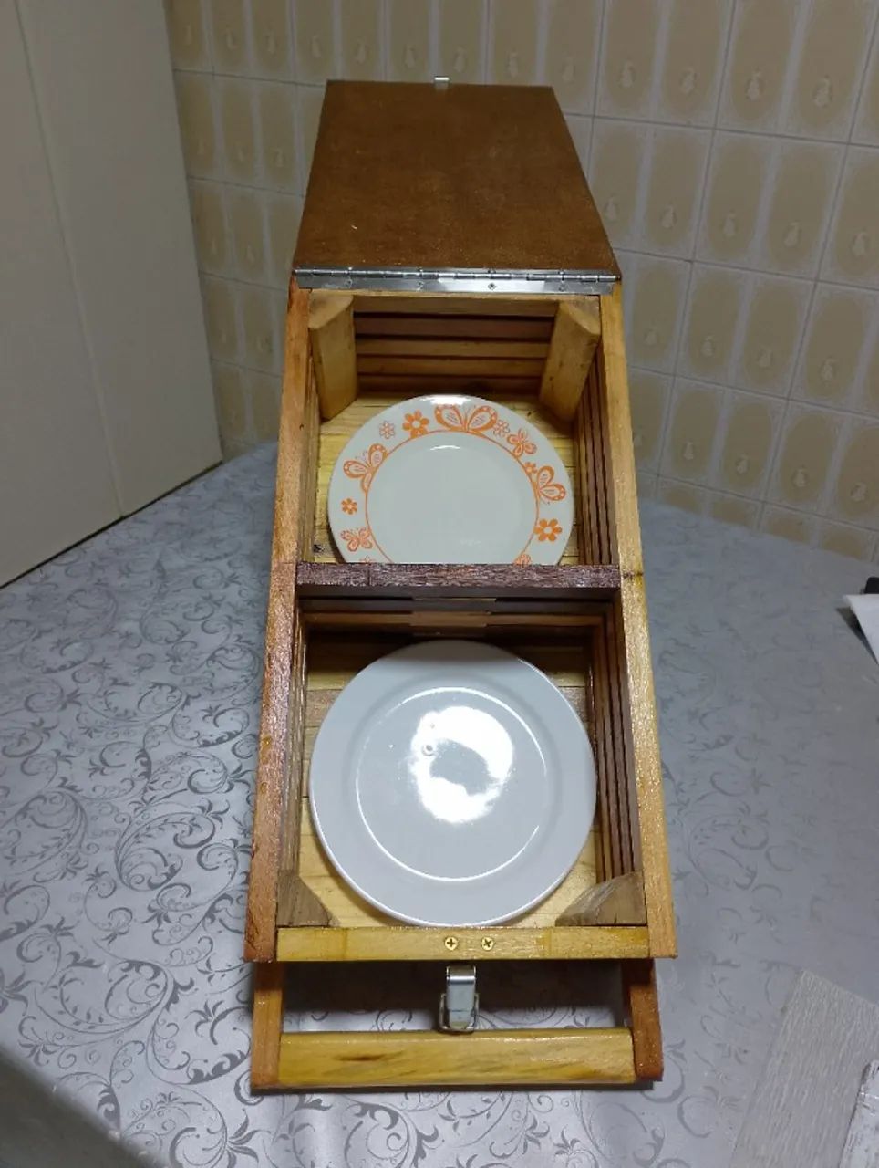 caixa para transporte de pratos - Foto 4