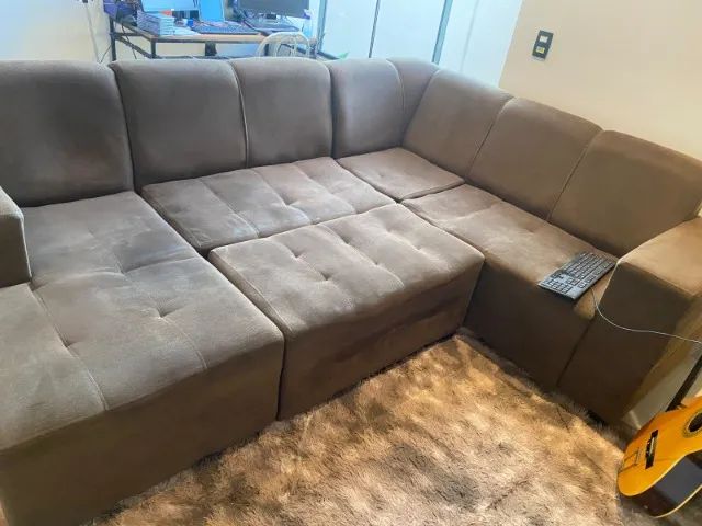 VENDO SOFA E MESA DE JANTAR USADA - Foto 4